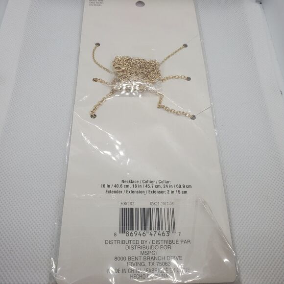 NWT Signature Firma 14 Karat Gold Plated Necklaces - Picture 4 of 4